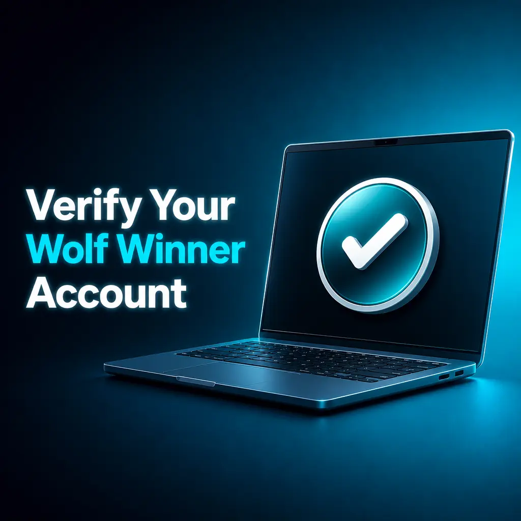 Wolf Winner account verification process
