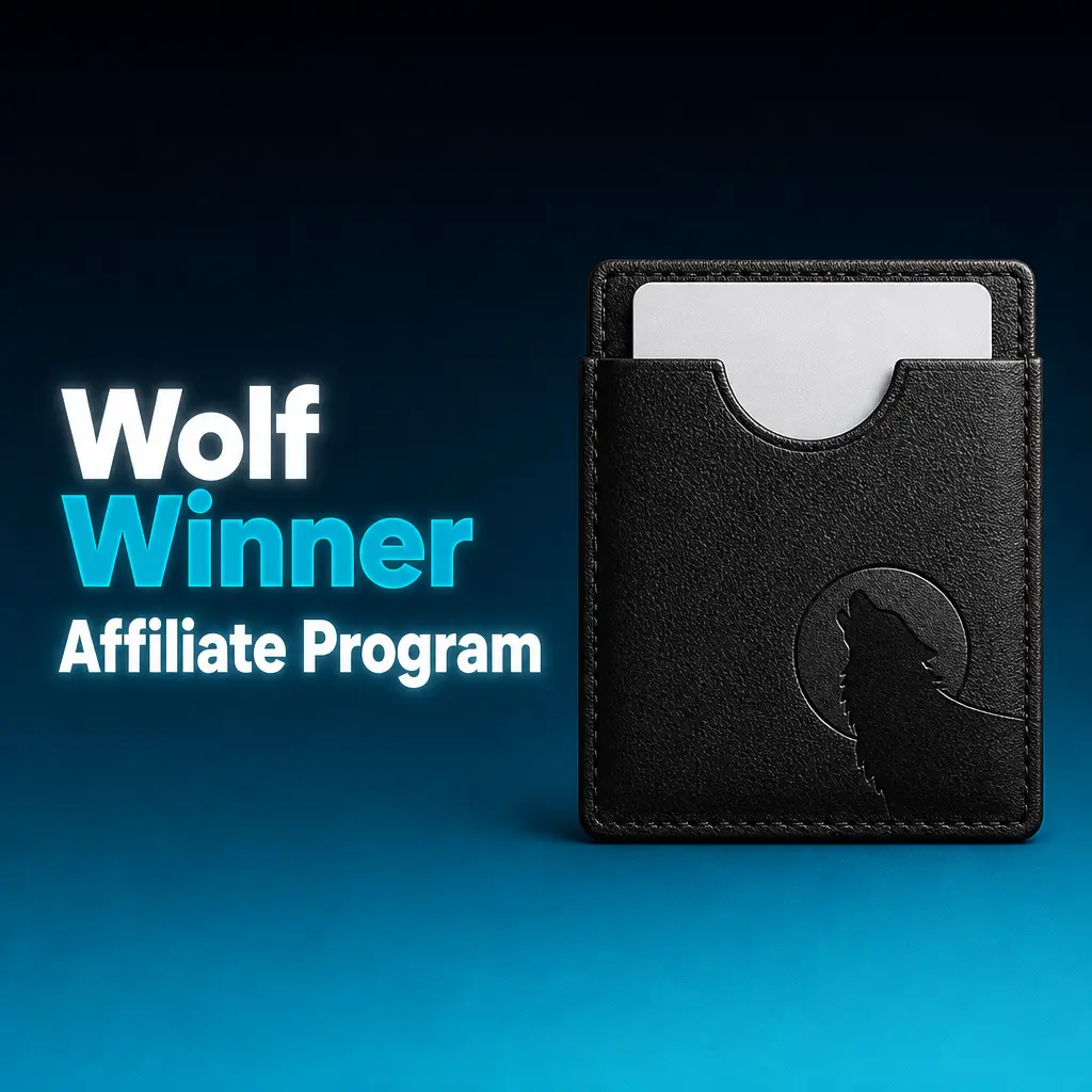 Wolf Winner affiliate program dashboard
