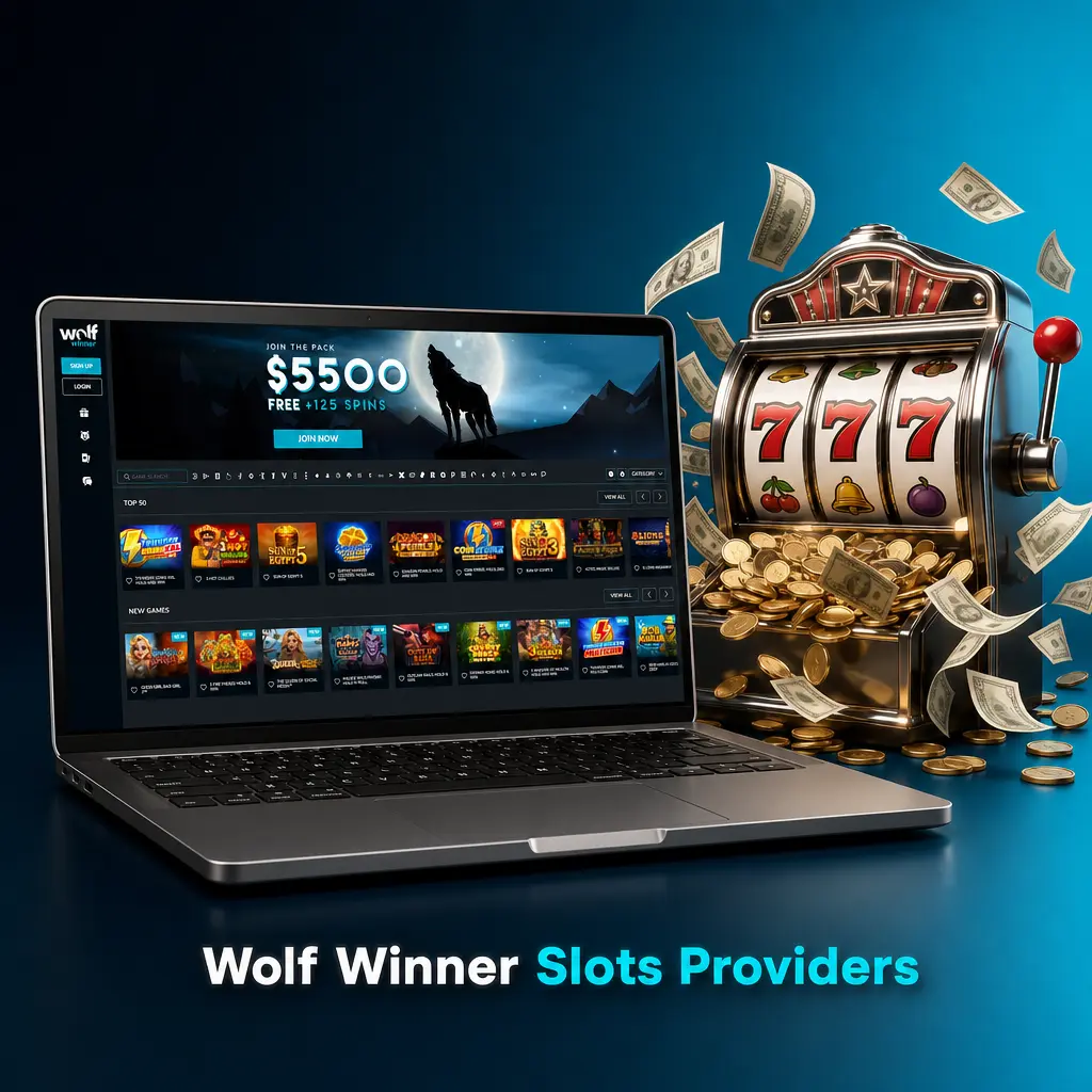 Wolf Winner slots providers lobby showcase